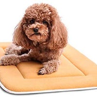 QIAOQI - Cama para perro, alfombrilla para perrera, cama ortopédica, lavable, antideslizante, con almohadilla de espuma viscoelástica densa - BESTMASCOTA.COM