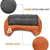 Cama para perro AsFrost Super suave sofá para mascotas, cama para gatos, tumbona antideslizante inferior para mascotas, auto calentamiento y cama transpirable para mascotas - BESTMASCOTA.COM