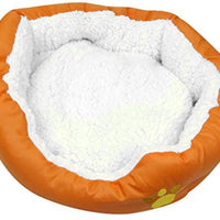 Evelots suave mascota cama, Cats & Dogs, 17" D x 5" H, varios colores - BESTMASCOTA.COM