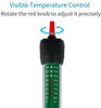 Uniclife Calentador de acuario sumergible con termómetro para tanque de peces de 10/20 galones, 50 W/100 W - BESTMASCOTA.COM
