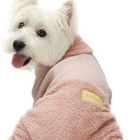 Fitwarm - Ropa de invierno para perro, cuello de tortuga, color rosa - BESTMASCOTA.COM