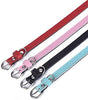Lumimi - Collar para gato, collar para cachorro, piel auténtica, longitud ajustable, fácil de limpiar, duradero y seguro, incluye cascabel y perforador, multicolor - BESTMASCOTA.COM