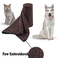 KinHwa - Toalla de baño para perro, superabsorbente, de microfibra, para perros y gatos pequeños, medianos y grandes - BESTMASCOTA.COM