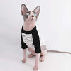Sphynx - Camisetas de algodón para mascotas con diseño de gato sin pelo, transpirable, para verano - BESTMASCOTA.COM