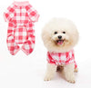 KOOLTAIL - Pijama para perro, a cuadros, para ropa de invierno para perros, suave y cálido, apto para perros pequeños, medianos y grandes - BESTMASCOTA.COM