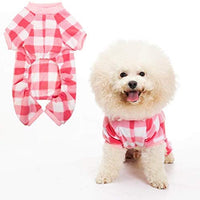 KOOLTAIL - Pijama para perro, a cuadros, para ropa de invierno para perros, suave y cálido, apto para perros pequeños, medianos y grandes - BESTMASCOTA.COM