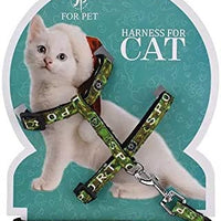 Fancy Finca collares para gatos y mascotas, correas ajustables, para cachorros, caminar, entrenamiento, correr, senderismo, 2 juegos - BESTMASCOTA.COM