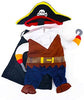 Mikayoo - Disfraz de piratas del Caribe, traje de Halloween con sombrero para perro y gato - BESTMASCOTA.COM