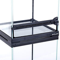 REPTI ZOO Mini Terrario de Cristal Reptil, Puerta de Apertura Delantera Vista Completa Visualmente Atractivo Mini Reptil o Anfibios Hábitat de Cristal - BESTMASCOTA.COM