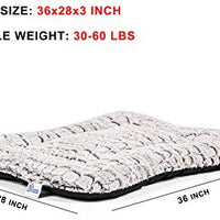 ANWA - Cama de perro para perros grandes, almohada para perros medianos, cojín para cama de jaula de perro - BESTMASCOTA.COM