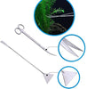 Jeeco 5 en 1 Aquascape Tools - Espátula para herramientas acuáticas, acero inoxidable, herramientas acuáticas, juego de herramientas con PH probador para kits de iniciación de peces y acuarios - BESTMASCOTA.COM