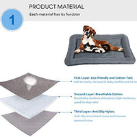Yitesen - Cama para perro, tamaño mediano, felpudo para perros, casa de perros, 100% lavable, almohadillas suaves para perros, gatos - BESTMASCOTA.COM