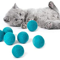 MEOWFIA Wool Ball Toys - 6-Pack - BESTMASCOTA.COM