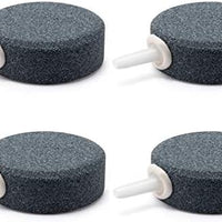 Wenshall - Piedras de aire redondas pequeñas para acuarios, difusor de oxígeno, tanque de peces, para acuarios, hidroponía, piedra de oxígeno 4/8 piezas - BESTMASCOTA.COM