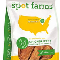 Spot Farms golosinas para perros de grado humano natural, jerky de pollo para cadera y articulación, 12 onzas - BESTMASCOTA.COM