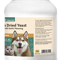 NaturVet – Fórmula de levadura seca de cerveza con sabor a ajo – Plus vitaminas – Apoya la piel sana y brillante – Fortificado con B-1, B-2, Niacina y vitamina C – para perros y gatos - BESTMASCOTA.COM