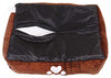 Long Rich Reversible Rectangle Pet Bed Dog Bed with Dog Paw Embroidery,Medium size, by Happycare Textiles - BESTMASCOTA.COM