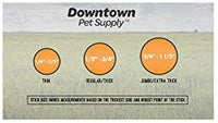 Downtown – Fuente para mascotas de 6.0 in con pegatinas – gama gratuita estándar de 6 pulgadas de espesor seleccionado para perros dentales, aprobado por USDA/FDA - BESTMASCOTA.COM