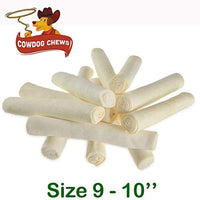 Cowdog Chews Retriever rollo de 9 – 10 pulgadas (paquete de 15) Dog Treat Chew – perros grandes y medianos aprobado por la FDA/USDA - BESTMASCOTA.COM