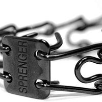 Herm Sprenger - Collar de entrenamiento para perro de acero inoxidable negro con cuello giratorio ultra Plus para mascotas, collar sin tirones para perros, collar de entrenamiento antitirones fabricado en Alemania - BESTMASCOTA.COM