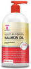 Wild Alaskan Salmon Oil for Dogs, Cats, Ferrets - 16 & 32oz Pure Unscented Liquid Omega 3 Fatty Acid Fish Oil for Dogs - EPA DHA supplement for Pets - Helps Joints, Dry Skin, Coat - Just Pump on Food - BESTMASCOTA.COM