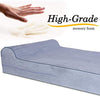 Cama para perro de espuma de memoria ortopédica de alta calidad de 7 pulgadas de grosor con almohada y funda extraíble fácil de lavar con parte inferior antideslizante. Incluye forro impermeable para perros grandes. - BESTMASCOTA.COM