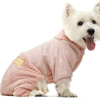 Fitwarm - Ropa de invierno para perro, cuello de tortuga, color rosa - BESTMASCOTA.COM