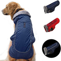 SCPET Abrigo de invierno acogedor impermeable a prueba de viento abrigo de invierno cálido para perro ropa de clima frío chaqueta para perro XS-3XL - BESTMASCOTA.COM