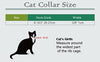 KOOLTAIL - Collar de terciopelo elástico de seguridad para gato, con cristales y campana, 20,32 a 10.5 in - BESTMASCOTA.COM