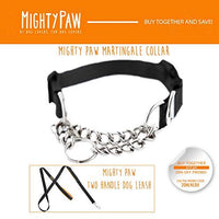 Collar de entrenamiento Mighty Paw, collar Martingale, calidad premium, limitado, collar cincha, collar reflectante para perros - BESTMASCOTA.COM