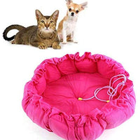 Grey Shark Bed for Small Cat Dog Cave Bed With  Removable Cushion,waterproof Bottom - BESTMASCOTA.COM