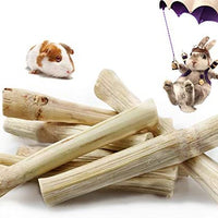 Dbeans Flourithing - Varillas para masticar de 3.53 oz de conejillos de India, Toys, Bambú dulce natural para dientes limpios y encías saludables, mascotas ya no muerden sus casas, para conejos, hámster, pájaro, etc. - BESTMASCOTA.COM