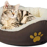 Evelots suave mascota cama, Cats & Dogs, 17" D x 5" H, varios colores - BESTMASCOTA.COM
