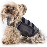 X@HE - Chaleco de alivio de ansiedad para perro, chaleco para mantener la comodidad, chaleco para perros de talla XS, M, L, XL, azul marino, gris, rosa, rojo y camuflaje - BESTMASCOTA.COM