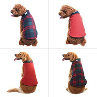 SCENEREAL - Chaqueta de forro polar reversible para perro - BESTMASCOTA.COM