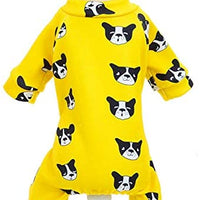 SMALLLEE_LUCKY_STORE - Pijama de forro polar para perros pequeños, gatos, cachorros, abrigos de invierno para mascotas - BESTMASCOTA.COM