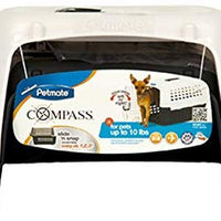 Petmate - Caseta de plástico para mascotas con puerta cromada - BESTMASCOTA.COM