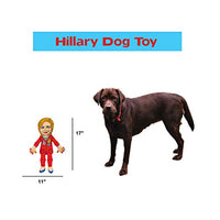 FUZZU Political Parody Dog Toys with Squeakers (Medium to Large Dogs), Various Styles (Bernie, Bill, Donald, Hillary, Vladimir) - Fun & Entertaining, Durable, Hand Illustrated Design & Premium Quality - BESTMASCOTA.COM