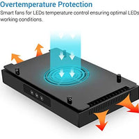 NICREW - Luz LED de arrecife para acuario, luz LED marina de espectro completo regulable para acuarios de agua salada, acuarios de coral, soporte para tanque incluido - BESTMASCOTA.COM