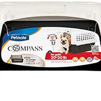 Petmate - Caseta de plástico para mascotas con puerta cromada - BESTMASCOTA.COM