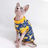 Sphynx - Camisetas de algodón para mascotas con cuello redondo, sin mangas, para gatos y perros pequeños - BESTMASCOTA.COM