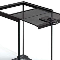 REPTIZOO Mini terrario de cristal para reptiles, vista completa visualmente atractiva, mini hábitat de vidrio para reptiles. - BESTMASCOTA.COM