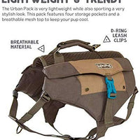 Outward Hound Denver Urban Pack Mochila de senderismo urbana ligera para perros - BESTMASCOTA.COM