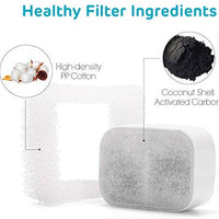 IPETTIE Tritone/Fiumi Ceramic Pet Lotus Pet Water Fountain Replacement Filters - BESTMASCOTA.COM