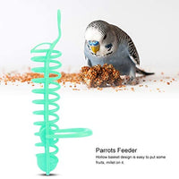 Parrots - Cesta de alimentos de plástico, soporte para alimentos y frutas, para mascotas, pájaros, frutas, verduras, lechadas - BESTMASCOTA.COM