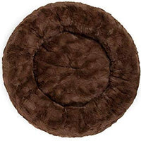 Best Friends by Sheri Lux Fur Donut Cuddler (varios tamaños) - Cama redonda para gatos y perros, alivio ortopédico, autocalentamiento y acogedor para un sueño mejorado, Prime, lavable a máquina, parte inferior resistente al agua - BESTMASCOTA.COM