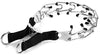 Wellbro collar de entrenamiento con dientes de metal para perros grandes y medianos (Pit Bull, pastor alemán), con hebilla a presión de liberación rápida y puntas de hule, plateado y regulable - BESTMASCOTA.COM