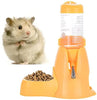 Guardians - Botella de agua para hámster, botella de agua automática para mascotas con contenedor de alimentos, base para choza, para colgar, botellas de alimentación de agua, dispensador automático para animales pequeños - BESTMASCOTA.COM