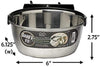 MidWest Homes for Pets Snap'y Fit - Cuenco para comida de acero inoxidable - BESTMASCOTA.COM