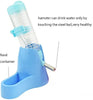 Lonni Hamster Water Bottle, 125 ML Small Animal Water Bottle Water Auto Dispenser with Food Container Base for Hamsters Rabbit Gerbil - BESTMASCOTA.COM